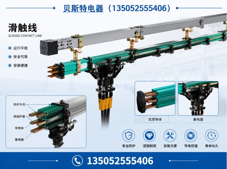 山西朔州经济开发区滑触线展示图